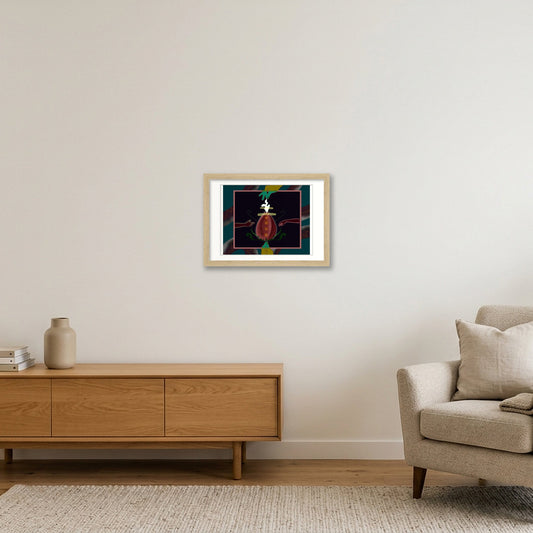 Fruitless Endeavors — A4 (30×21cm, 12×8") Oak Frame